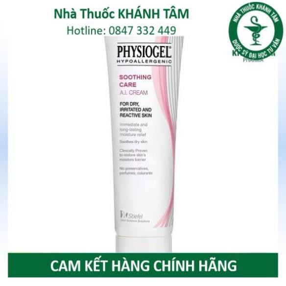 Kem Dưỡng Ẩm Physiogel Hypoallergenic Soothing Care 50Ml! ! !
