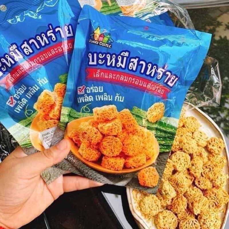 Snack Mì Viên Thailand Rong Biển , Gà Cay