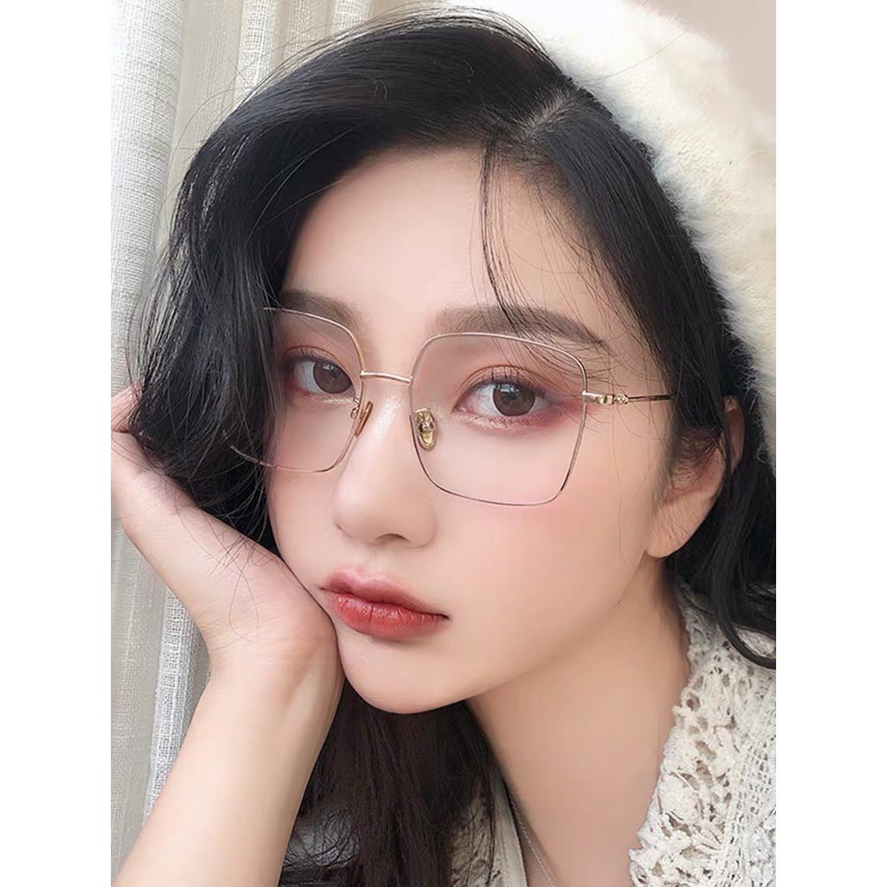 MẮT KÍNH THỜI TRANG GỌNG VUÔNG GIẢ CẬN SIÊU HOT