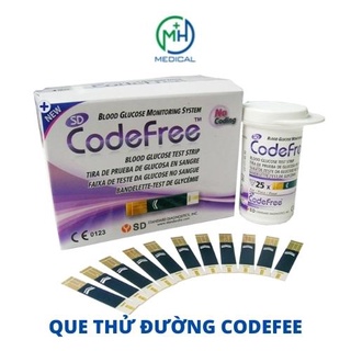 Que thử đường huyết SD Code free- Bio Sensor 50 que/ hộp