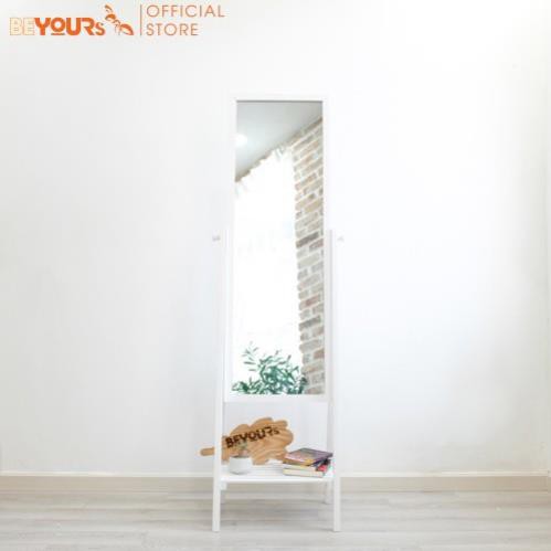 Gương Soi Toàn Thân BEYOURs Khung Gỗ Phối Kệ - Shelf-Mirror - Nội Thất Phòng Khách, Phòng Ngủ