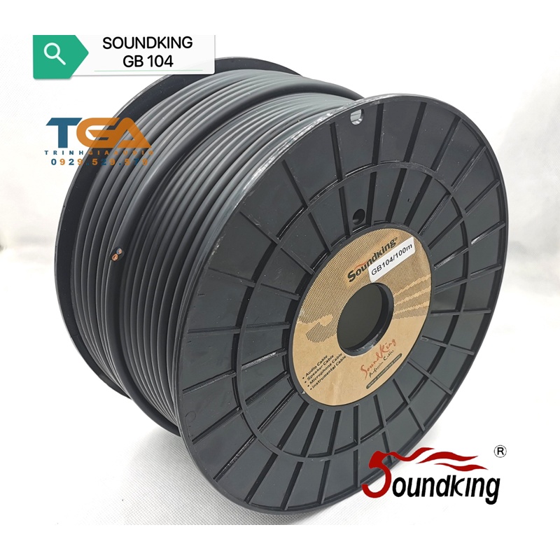 Dây loa âm thanh Soundking GB 104. Hàng chính hãng Nhập Khẩu