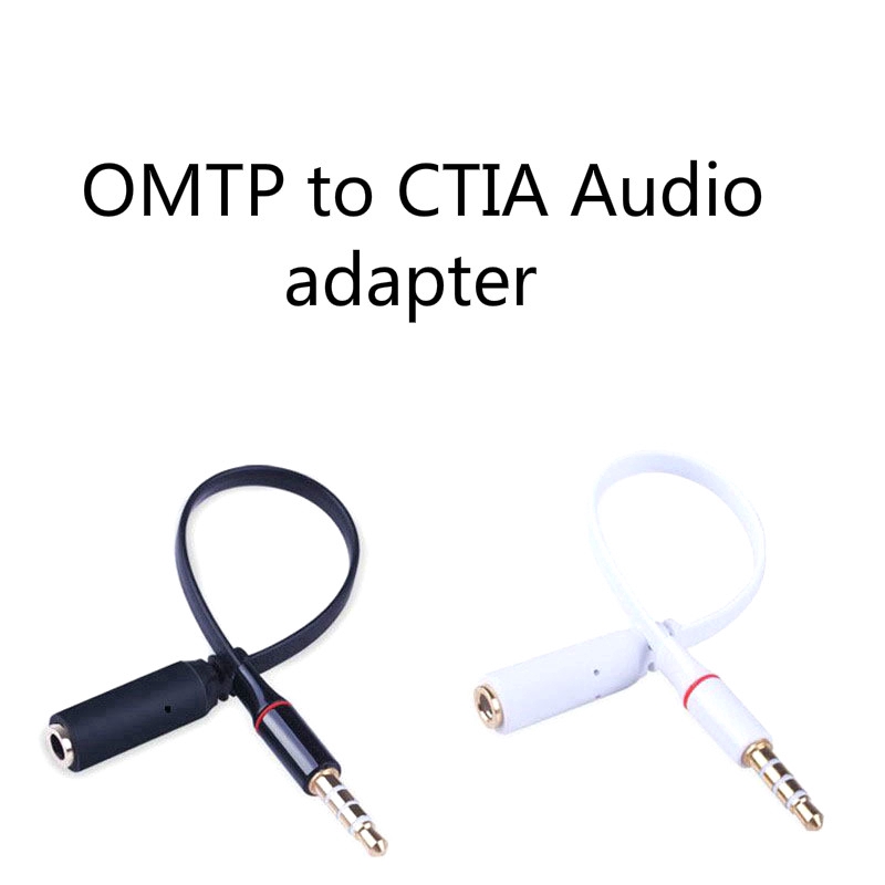 Cáp Chuyển Đổi Âm Thanh Omtp Sang Ctia 3.5mm Cho Điện Thoại Mp4 Mp3