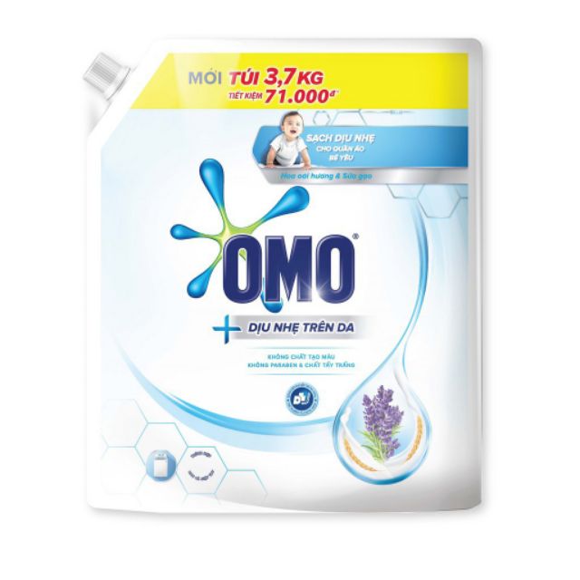 Nước giặt Omo Matic 3.7kg - 4kg