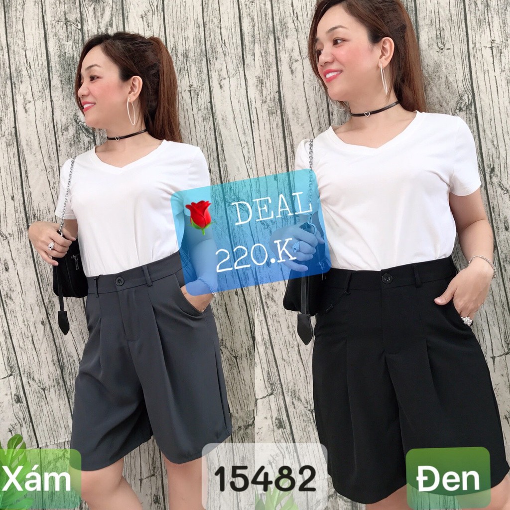 Quần BIG SIZE Tây Lưng Thun Ngố ống suông 15482
