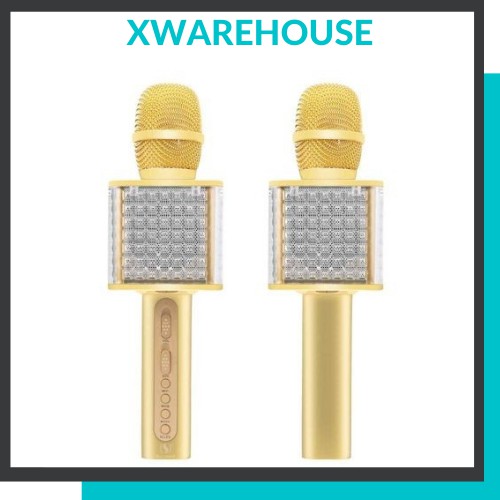 [Mã ELHACE giảm 4% đơn 300K] Micro karaoke bluetooth YS-86 chính hãng có led cực đẹp