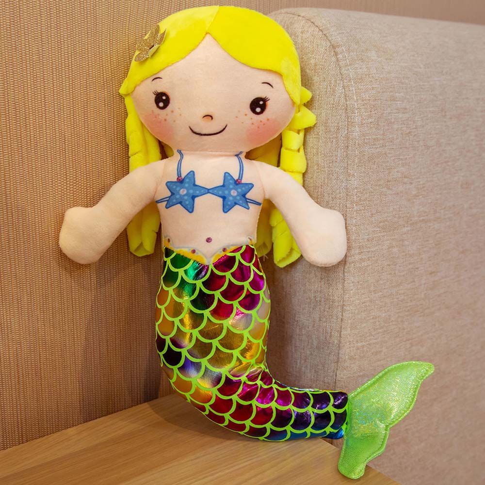 Đồ chơi nhồi bông hình nàng tiên cá 30cm dễ thương đáng yêu cho bé