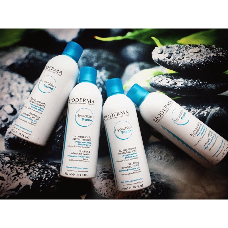 Xịt Khoáng Bioderma Hydrabio Brume 300ml