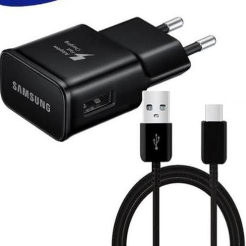 Bộ sạc nhanh chính hãng Samsung 15W USB to type c, bộ cáp sạc nhanh note 9, note 8, s9, s8- Bh 12 tháng lỗi 1 đổi 1