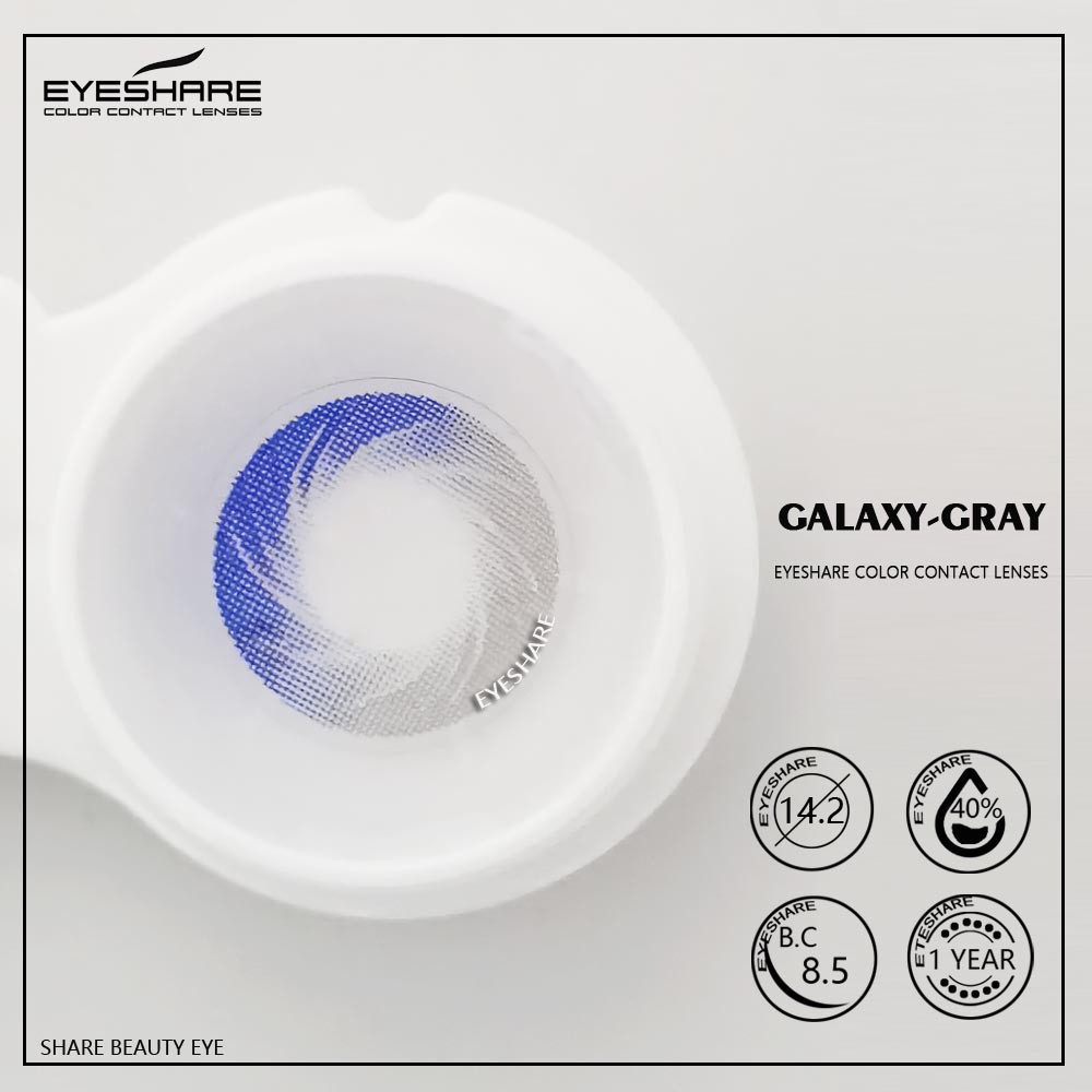 EYESHARE [Hàng mới về] Cặp kính áp tròng Mojito mềm mại thời trang
