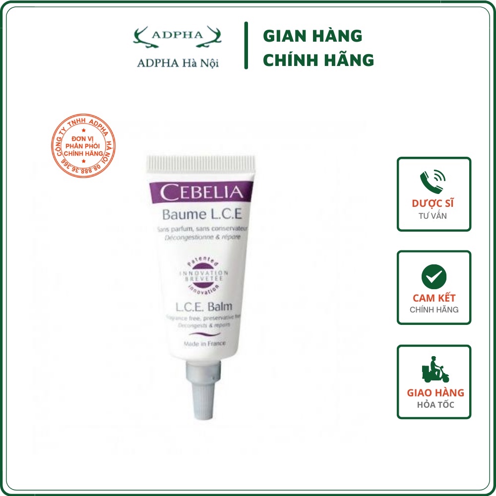 CEBELIA LCE Balm - Hỗ trợ liền vết thương, chống thâm tím, phù nề