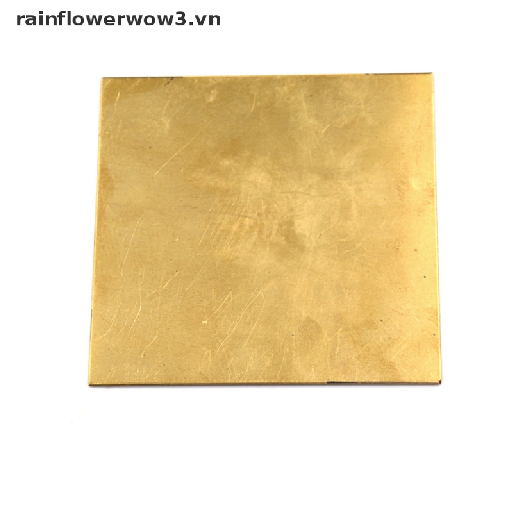 Tấm Đồng Lá 0.5mm / 0.8mm / 1mm / 2mm 100X100mm