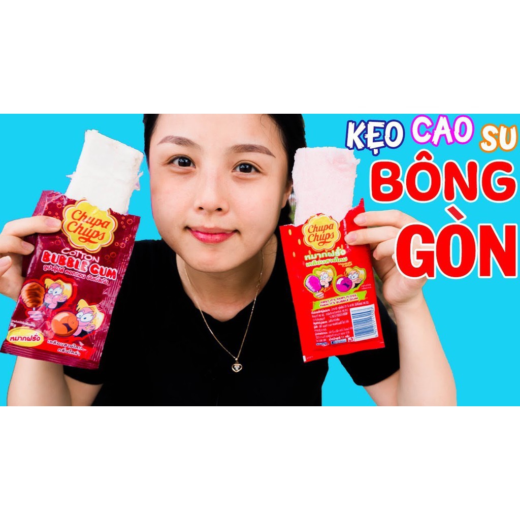 Kẹo singum Chupa Chups dạng bông gòn Cotton Bubble Gum