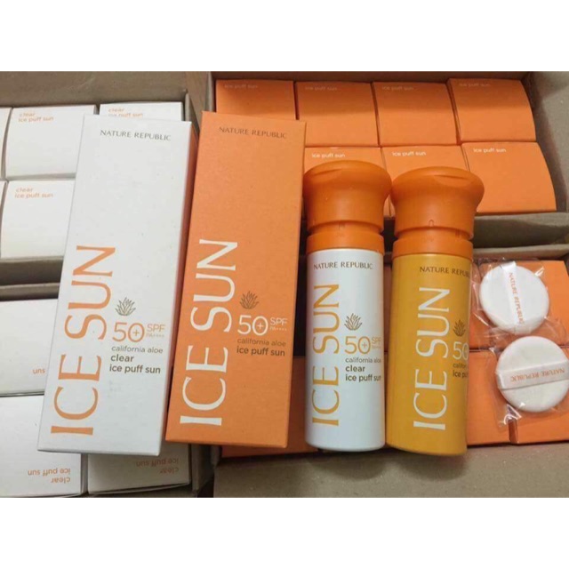 Kem chống nắng Ice Sun Nature Republic SPF50+