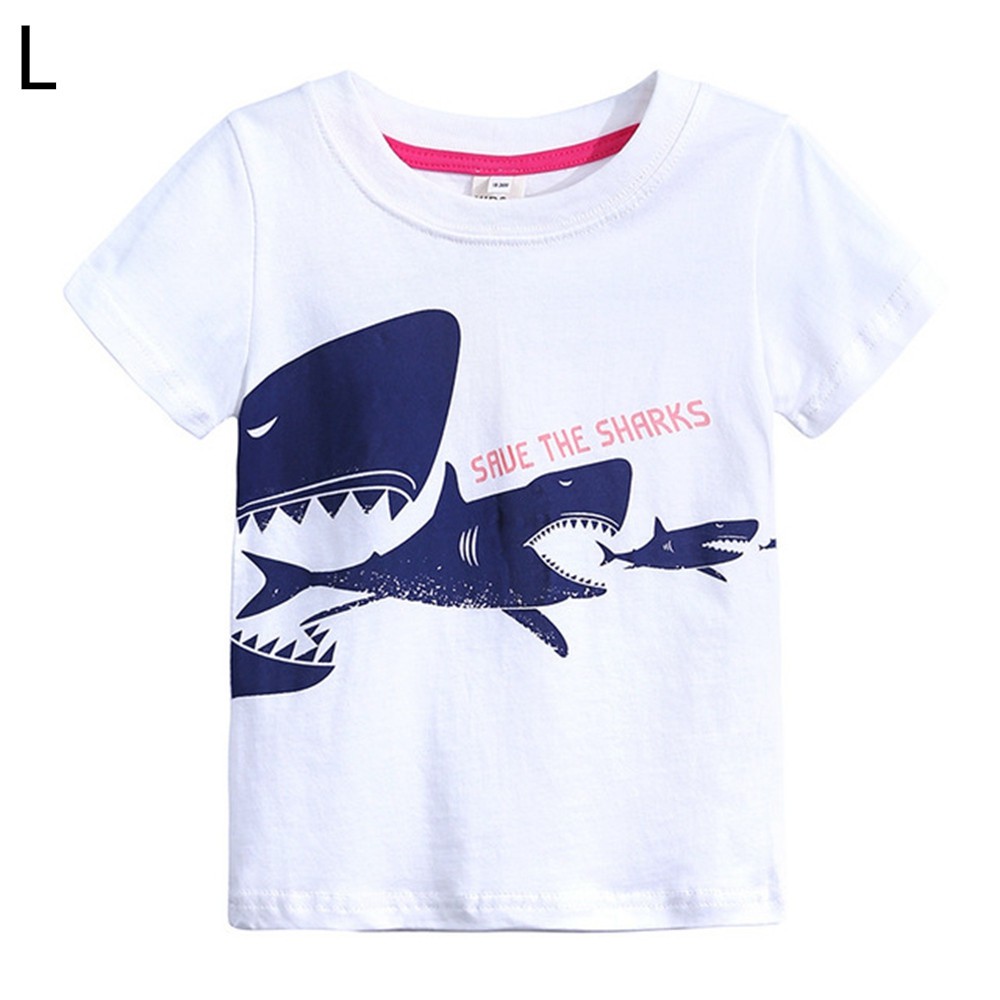 1-6Yrs Infant Baby Tshirt Girl Boy Soft Cotton Shirts Short Sleeve Top