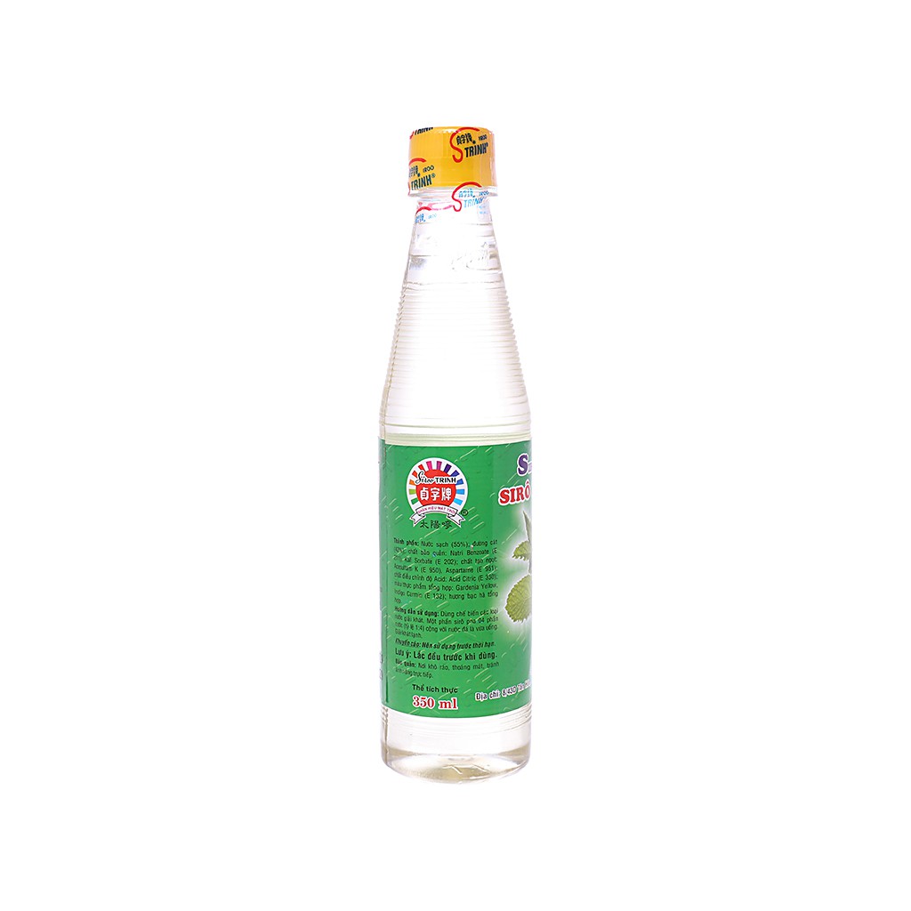 Sirô hương bạc hà Trinh 350ml