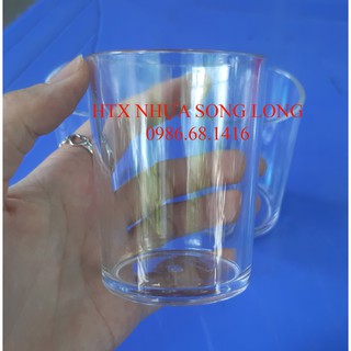 Cốc trà nhỏ 2365 cốc nhựa giả thuỷ tinh - Song Long