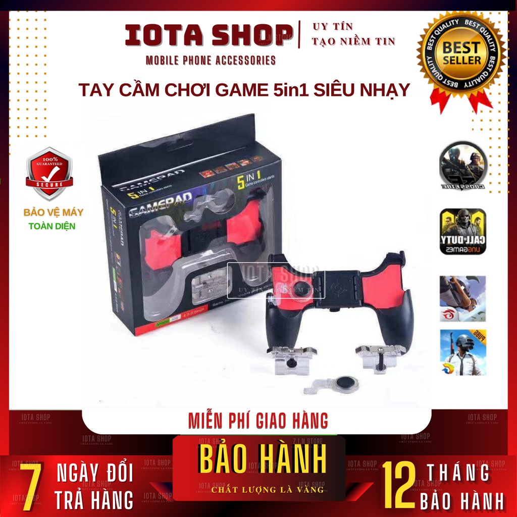 COMBO TAY CẦM CHƠI GAME PUBG 3 IN 1 ( TẶNG THÊM 1 NÚT JOYSTICK)