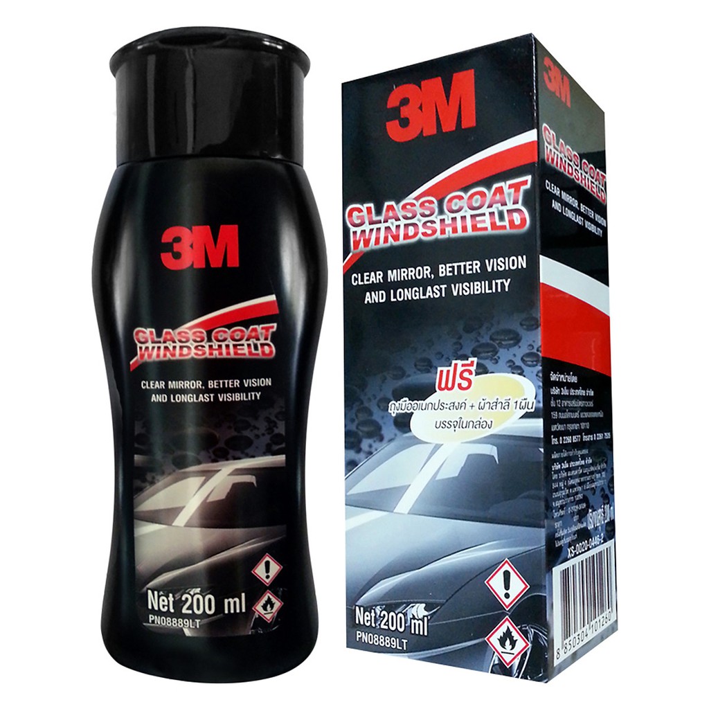 Dung dịch chống bám nước trên kính xe nhập khẩu Glass Coat Windshield 08889LT 200ml