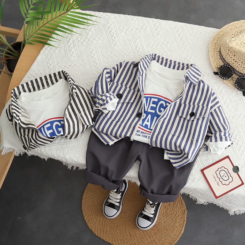Áo Khoác Vest Phong Cách Phương Tây Thời Trang Xuân Thu Mới 2022 Cho Bé Trai 1-5 Tuổi