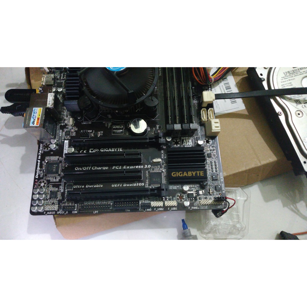 Bán Combo Main + CPU + RAM (Xeon e3 1226v3 + Giga B85 + 16GB RAM (4x4GB RAM))