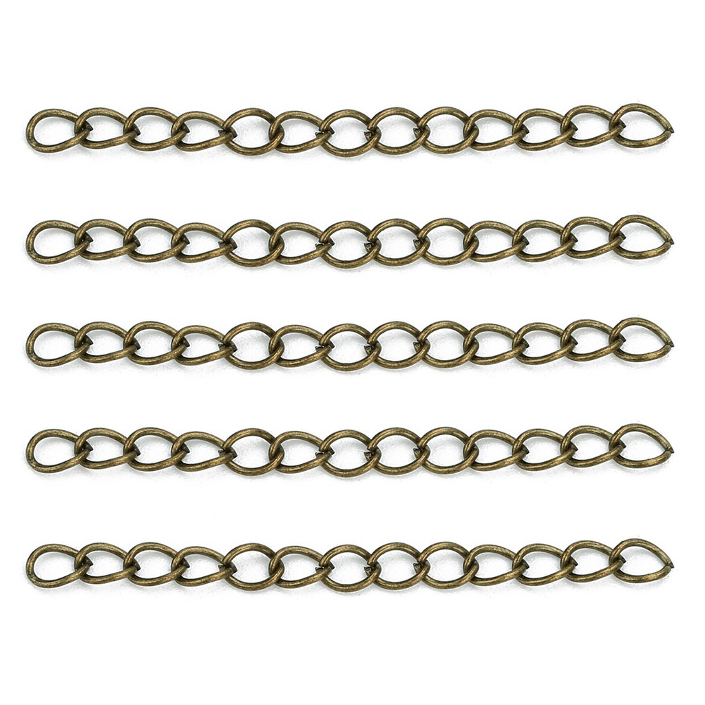 Set 100 Dây Xích Nối Dài Handmade DIY Có Thể Điều Chỉnh