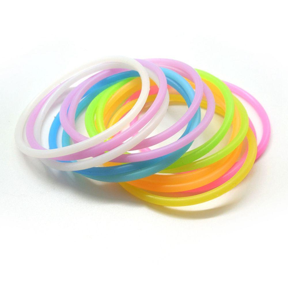 Vòng Tay Silicone Nhiều Màu Đơn Giản Cho Nam Và Nữ