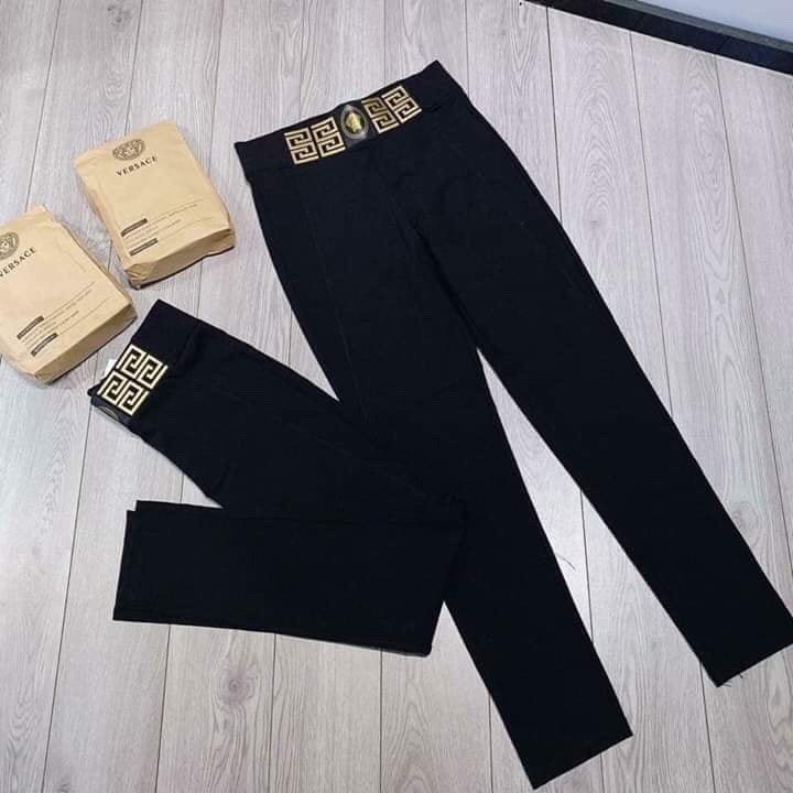 Quần legging Versaceee siêu sang chảnh cạp cao