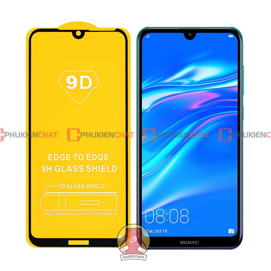 Cường Lực 9D Cho Huawei Y7 Pro 2019 Full Keo Thế Hệ Mới