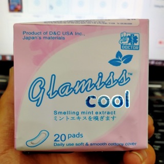 BĂNG VỆ SINH HÀNG NGÀY GLAMISS COOL GÓI 20 MIẾNG