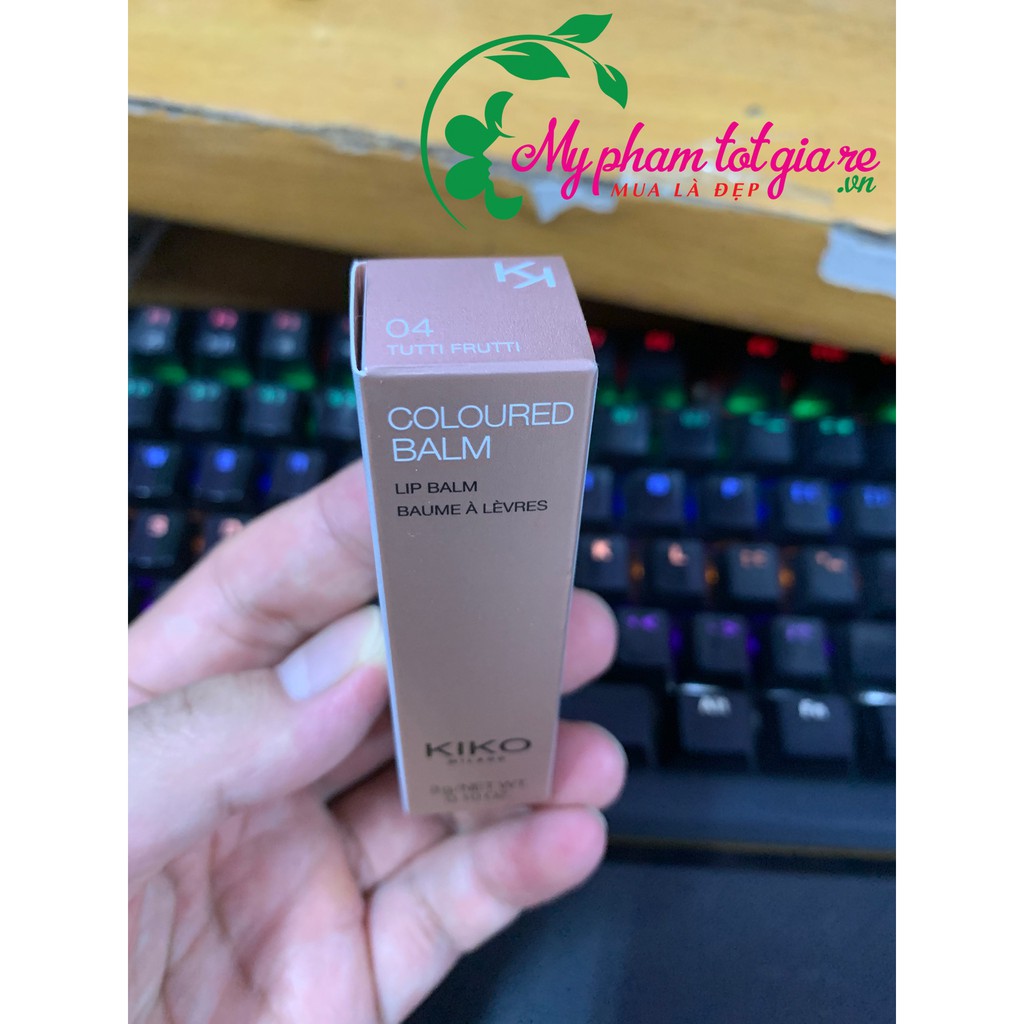 Son Dưỡng Kiko Milano Colored Balm MÀU 03 - GUAVA