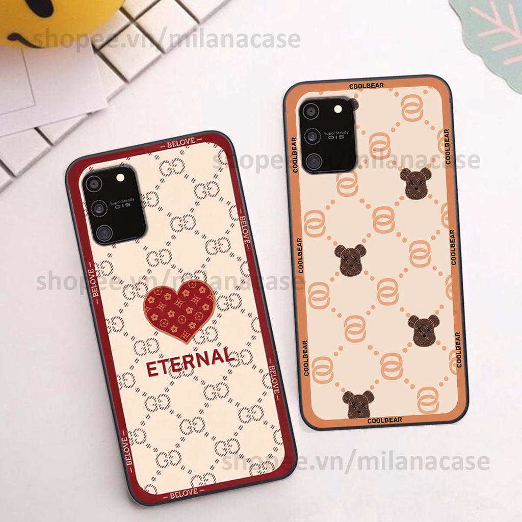 Ốp Samsung S10 Lite hình trái tim be love tình yêu siêu đẹp, cá tính, thời trang
