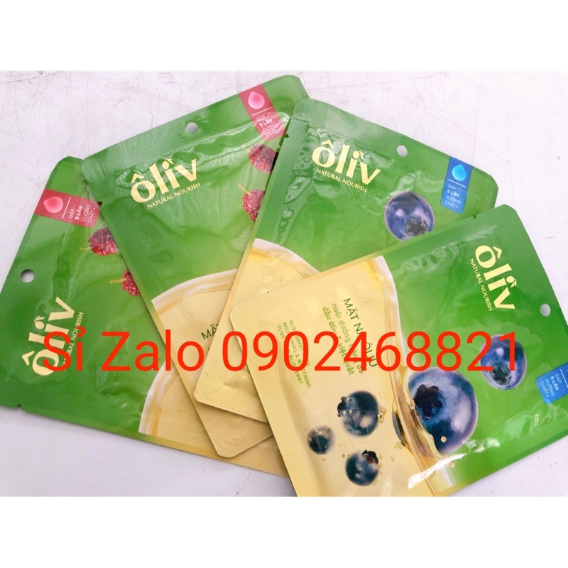 Mặt nạ dưỡng trắng cấp ẩm trái cây Oliv | BigBuy360 - bigbuy360.vn