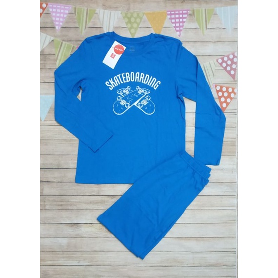 Bộ mặc nhà bé trai Canifa chất cotton