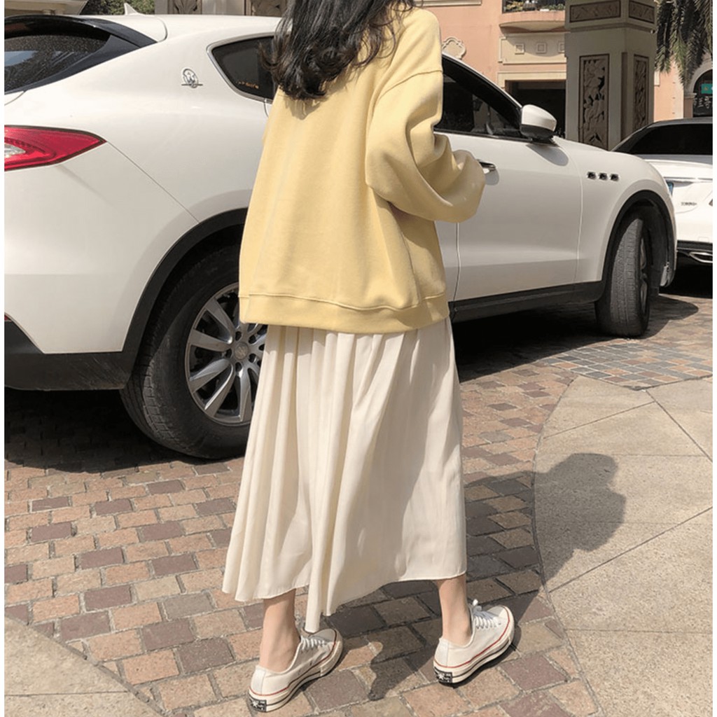 [ Mã FADIRECT20 giảm 20K đơn 150K] 1228 | CHÂN VÁY DÀI BE VÀNG NHĂN VINTAGE | BigBuy360 - bigbuy360.vn