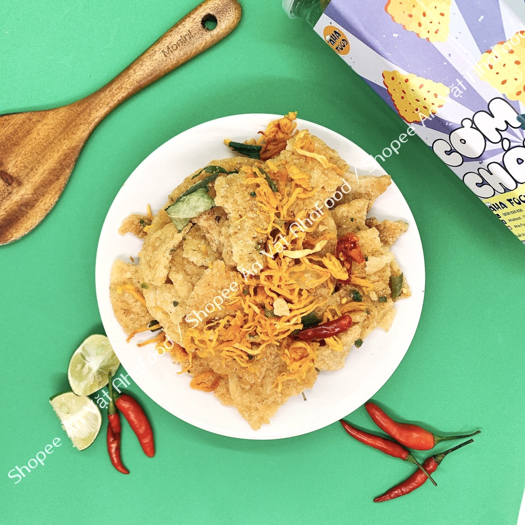 Cơm cháy lắc khô gà , Cơm cháy chiên mắm hành lắc khô gà loại ngon hũ 500g, đồ ăn vặt, vừa ngon vừa rẻ ,an toàn vệ sinh | BigBuy360 - bigbuy360.vn