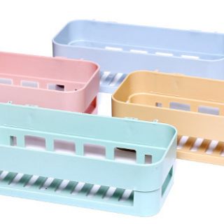 HCM - Kệ Nhà Tắm Kệ Đựng Đồ Phòng Tắm Nhà Bếp Dán Tường