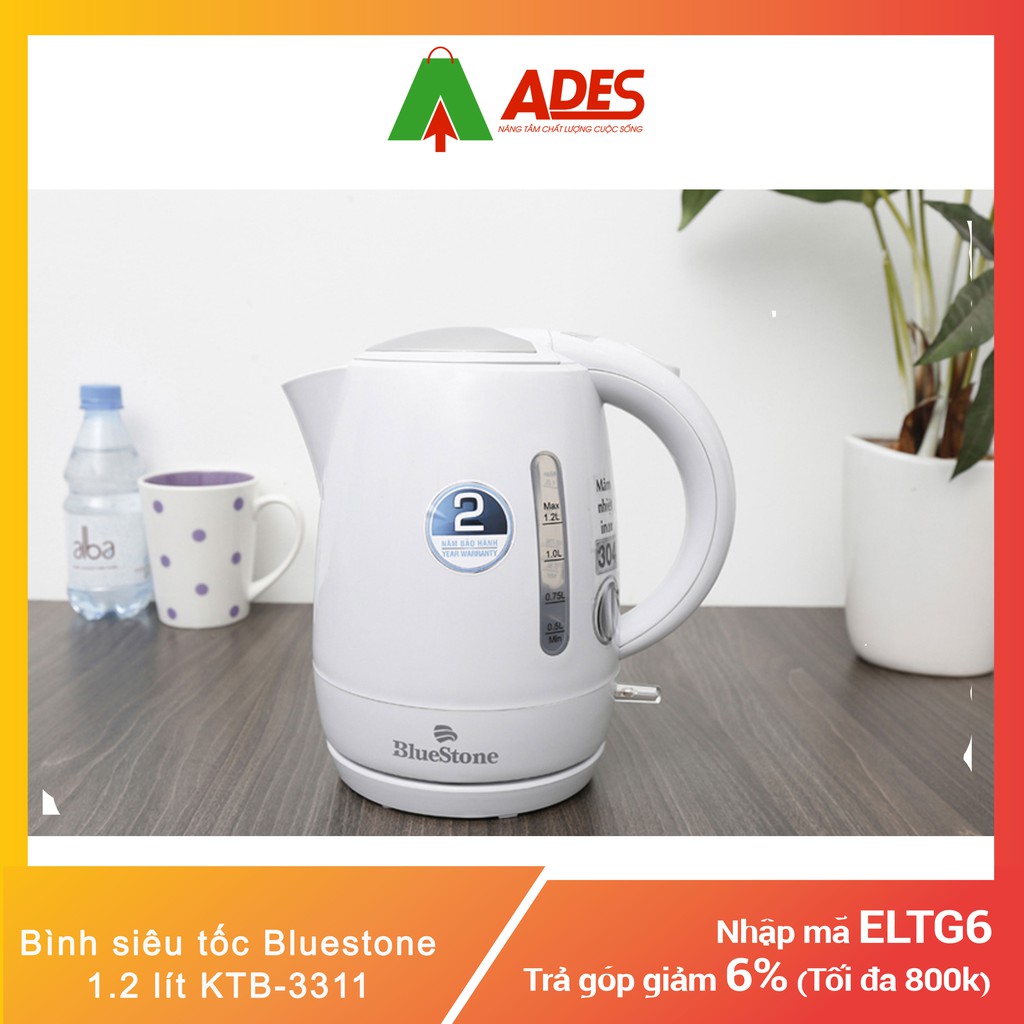 Bình siêu tốc Bluestone 1.2 lít KTB-3311