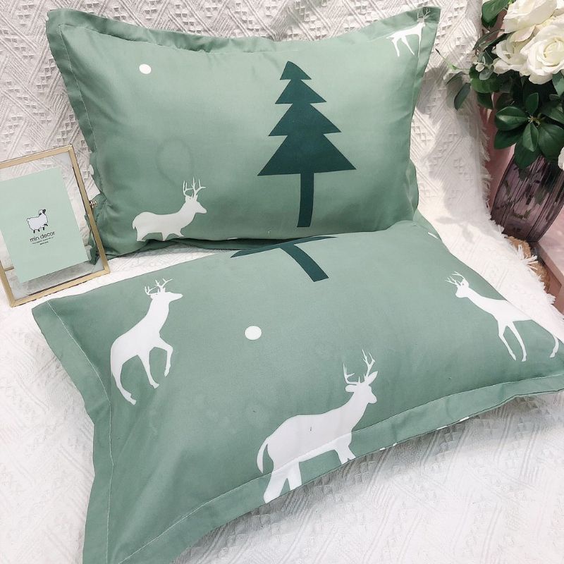 Áo gối nằm, vỏ gối đầu poly cotton mẫu Cung Hoàng Đạo bao bọc gối nằm nhiều mẫu mới