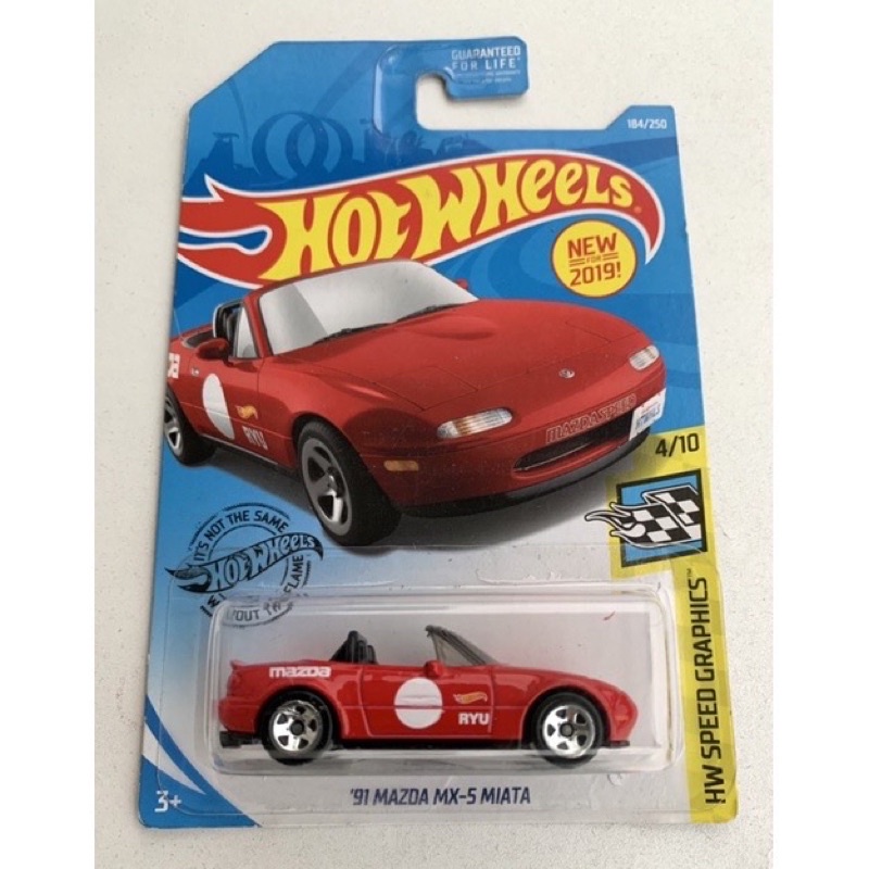 Hot Wheels '91 Mazda MX5 Miata (First Edition)