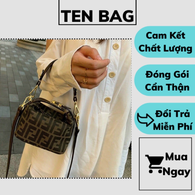 Túi Xách Cốp Fendi Thời Trang Cá Tính - Túi Kẹp Nách Túi Xách tay Đeo Chéo Nữ Đẹp Da Mềm Hàng Loại Đẹp | TEN BAG