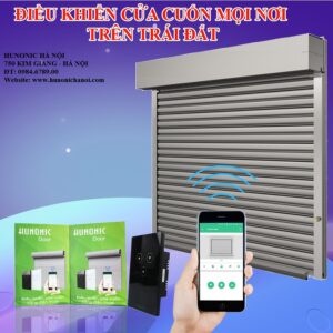 Công tắc thông minh điều khiển cửa cuốn trên điện thoại chính hãng việt nam