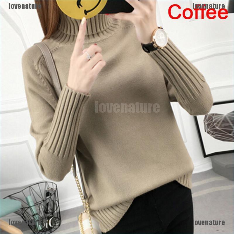Áo sweater cổ lọ ấm áp trẻ trung cho nữ | BigBuy360 - bigbuy360.vn