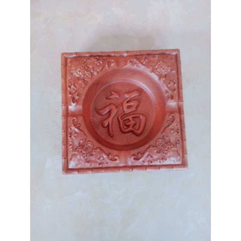 Gạc tàn thuốc/ Gạc tàn chữ Phúc tàu đục rơi