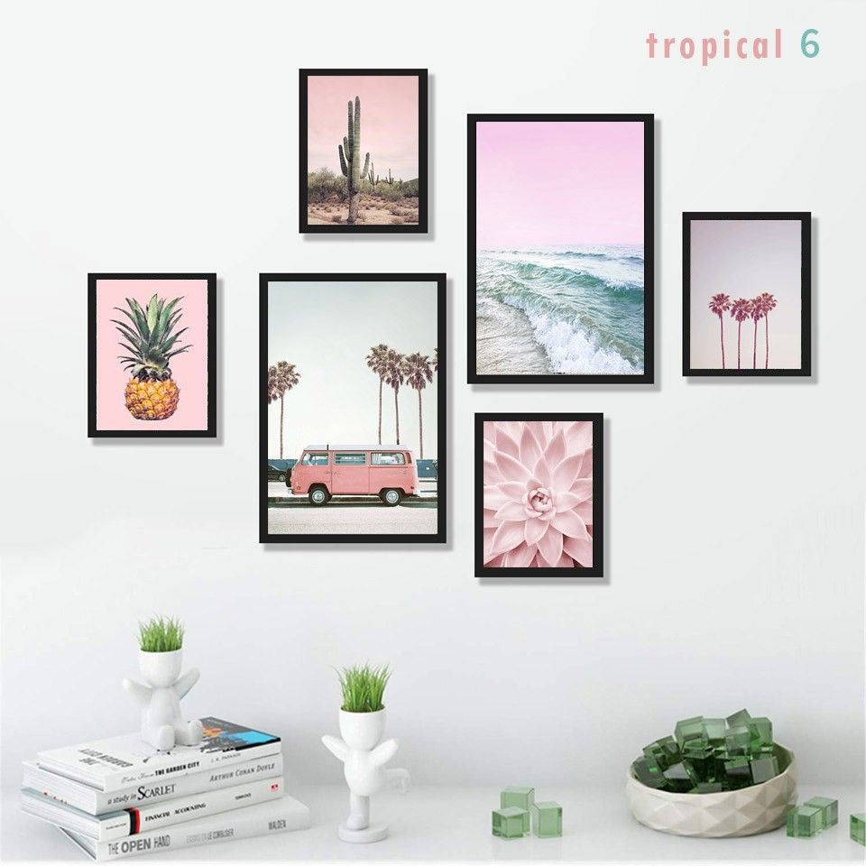 Tranh Treo Tường Phòng Khách ❤️ Nhiều Mẫu Đẹp ❤️ Tranh Treo Phòng Phong Cách Nhiệt Đới | BigBuy360 - bigbuy360.vn