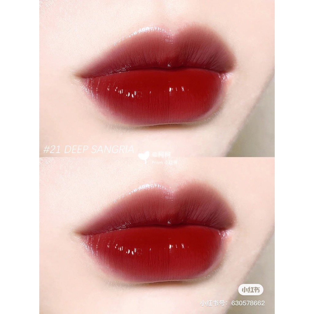 Son Romand Juicy Lasting tint màu 21 - đỏ mận