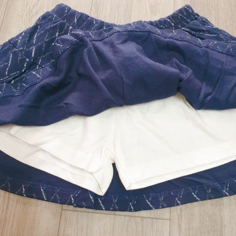 {10-25kg} Chân váy bé gái có quần trong chất cotton xuất dư mềm mát M934