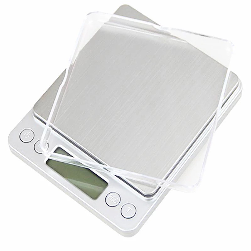 Cân Tiểu Ly Điện Tử Nhà Bếp i2000 3kg 0.1g và 500g 0.01g Tặng Kèm Khay Tela Shop