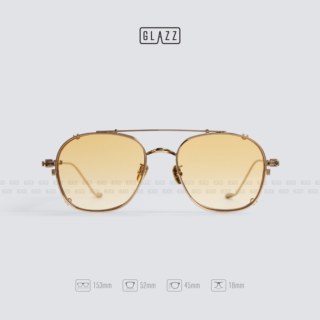 Gọng kính kèm clip on Glazz Lonew