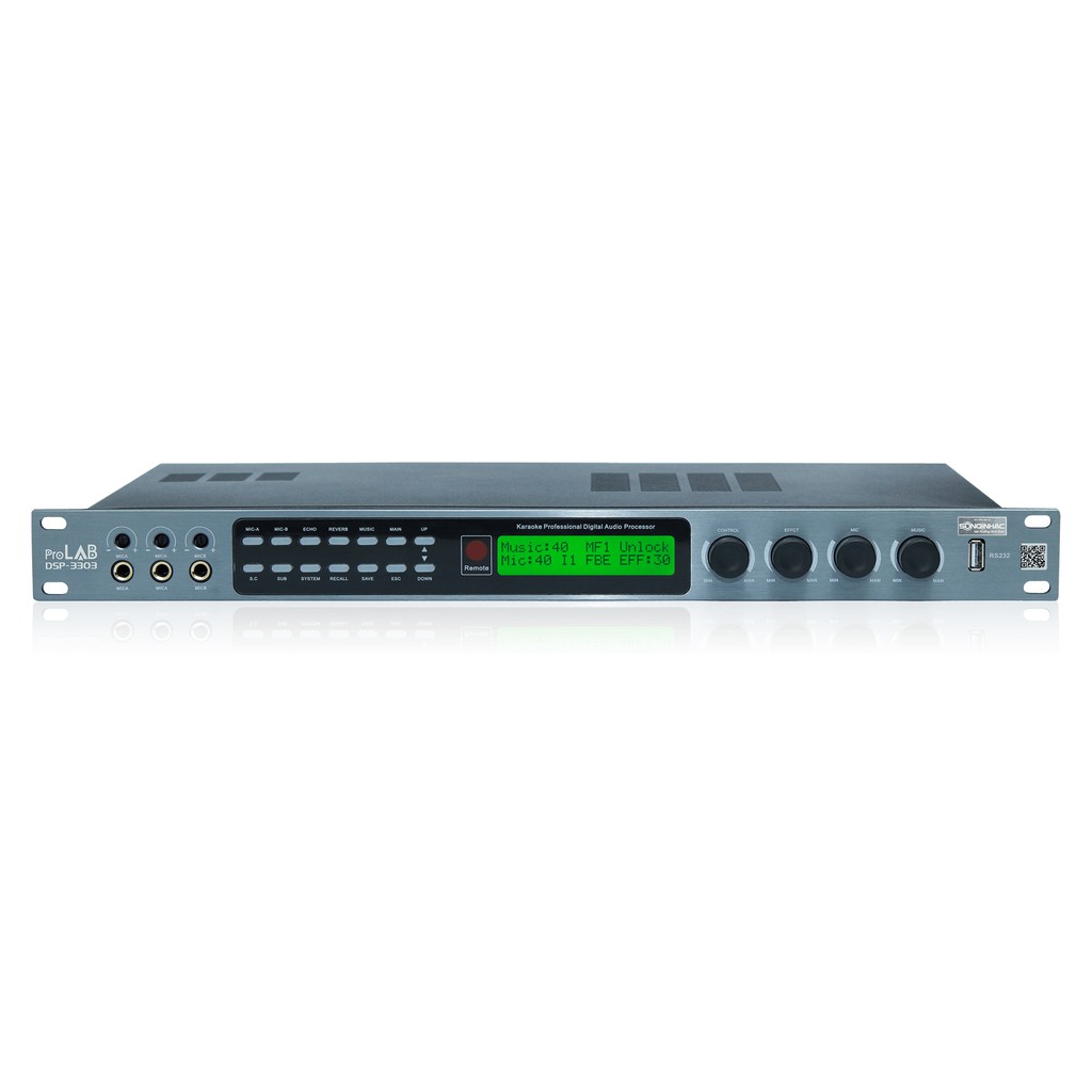 MIXER VANG SỐ SÓNG NHẠC PROLAB DSP-3303